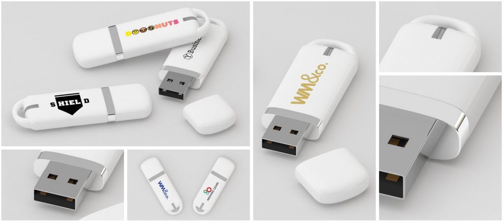 Clés USB Colorées à Capuchon avec Logo : Sympa & Pas Chères