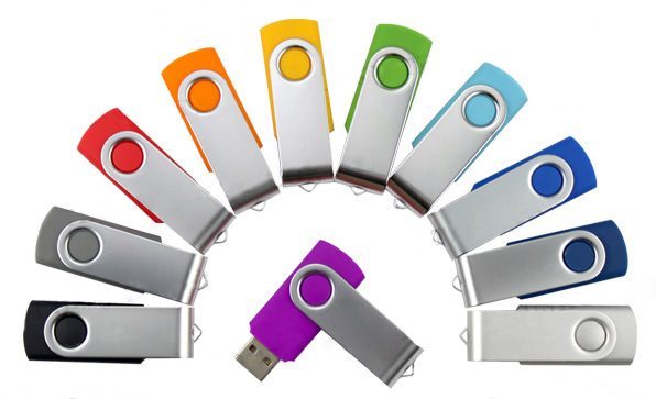 Clé USB Twister double connectique publicitaire personnalisée pas