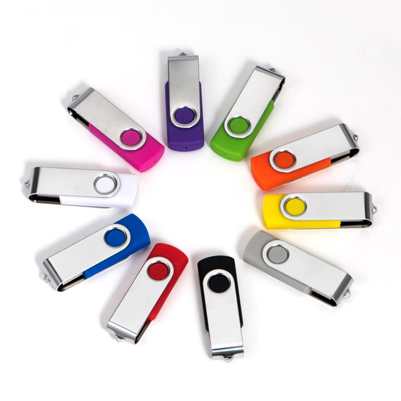 clés USB Twister de couleurs personnalisées en merchandising concert - goodies originaux"